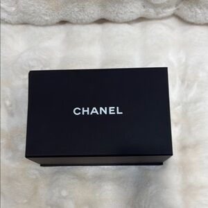 CHANEL Black Logo Box